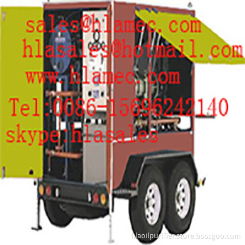 Mobile Trailer Transformer Oil Treatment Machine
